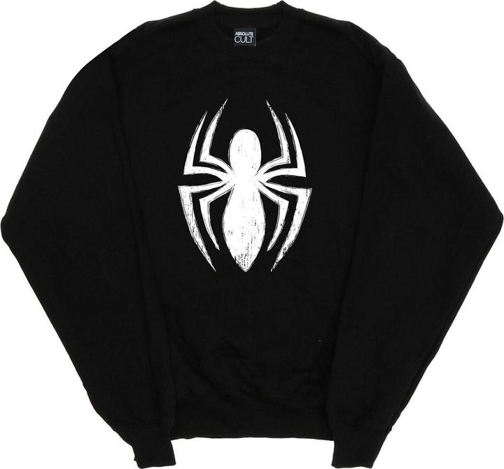 Actual product image Womens/Ladies Spider-Man Ultimate Spider Logo Sweatshirt (XXL)