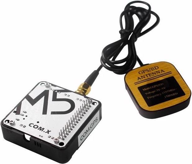 Produktbild M5Stack COM.GPS module (NEO-M8N) mit Antenne
