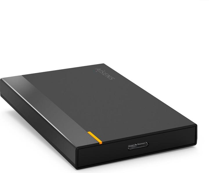 Actual product image Aisens CAJA EXTERNA 2.5" ASE-2524B 9.5MM SATA A USB 3.0 USB3.1 GEN1 NEGRA (2.5")