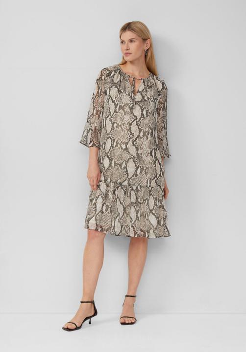 Image du produit s.Oliver Kleid Kleid mit Schlangen-Print und Viskosefutter (34)