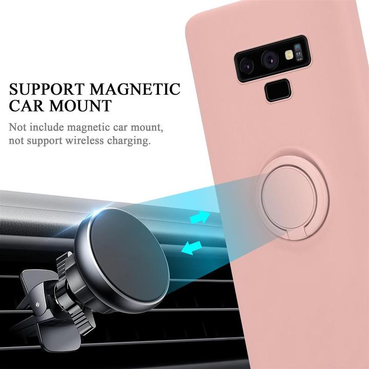 Actual product image Cadorabo TPU Liquid Ring Silicone Case Cover (Samsung Galaxy Note 9)