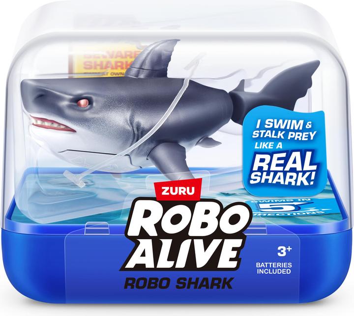 Image du produit Roboalive Robo Alive - Water Activated Shark - Grey
