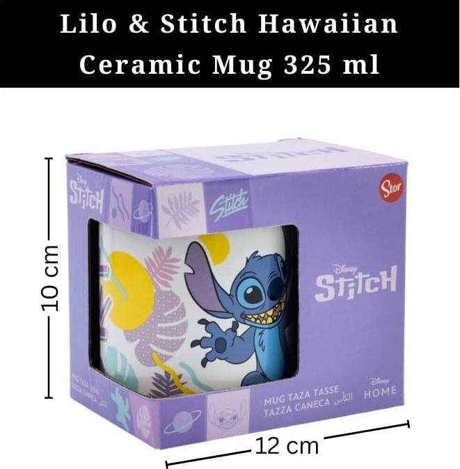 Actual product image Stor STITCH - Hawaian Flower - Mug céramique 325ml (325 ml, 1x)