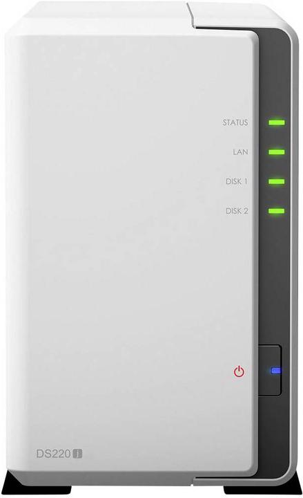 Produktbild Synology NAS Server DiskStation DS220j 8TB (2x4TB) Recertified (2 x 4 TB)