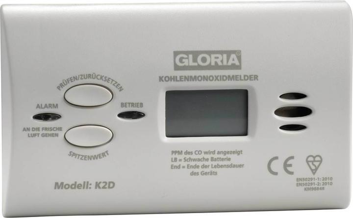 Image du produit Gloria Détecteur de monoxyde de carbone