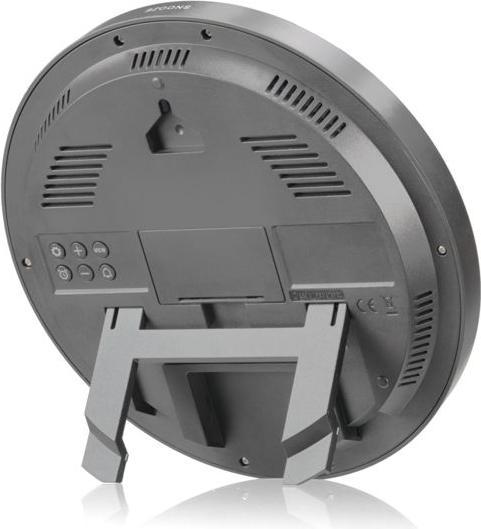 Produktbild Kienzle Funkuhr mit Innentem- peratur, anthrazit