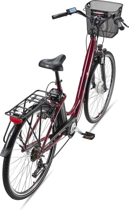 Actual product image Telefunken Multitalent RC822, City E-Bike, Motor power 250 W, Wheel size 28 ", Warranty 24 month(s), Red (48 cm)