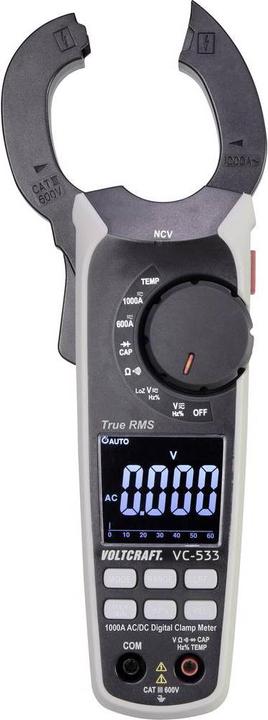 Produktbild Voltcraft Stromzange VC 533 AC/DC (CAT III 600V)