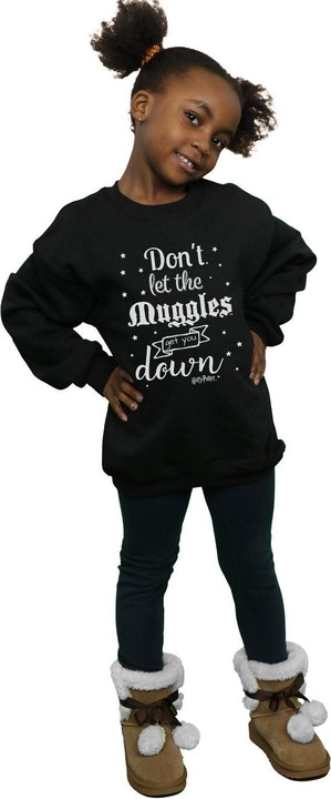 Image du produit - Sweat DON'T LET THE MUGGLES - Fille (116)