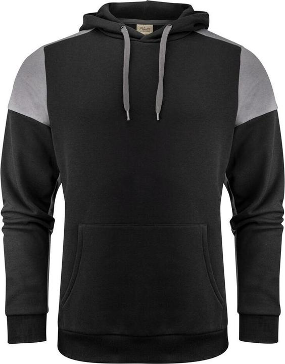Produktbild Printer Prime Hoodie unisex zwart/staalgrijs - maat XXL (XXL)