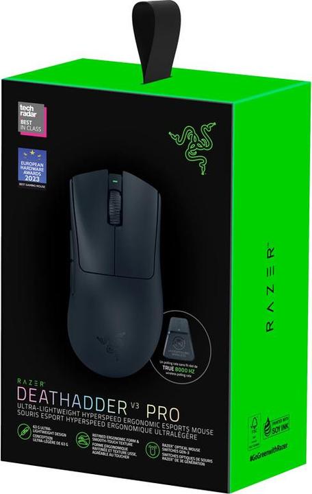 Produktbild Razer DeathAdder V3 Pro (Kabellos, Kabelgebunden)
