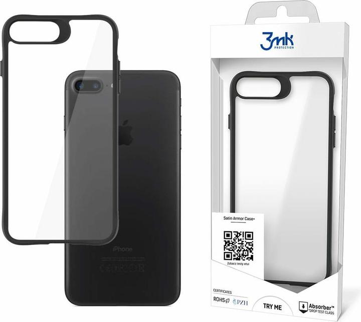 Actual product image 3MK Satin Armor Case+ do Apple iPhone 7/8 Plus (Apple iPhone 7 Plus)