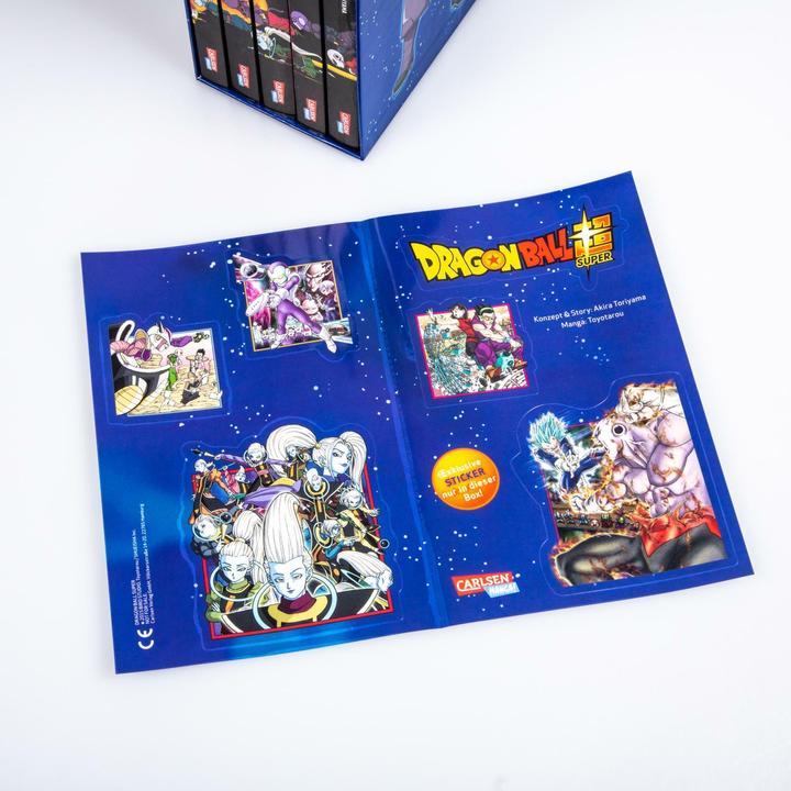 Image du produit Dragon Ball Super Bände 6-10 im Sammelschuber mit Extra (Allemand, Akira Toriyama (Histoire originale), 2020)