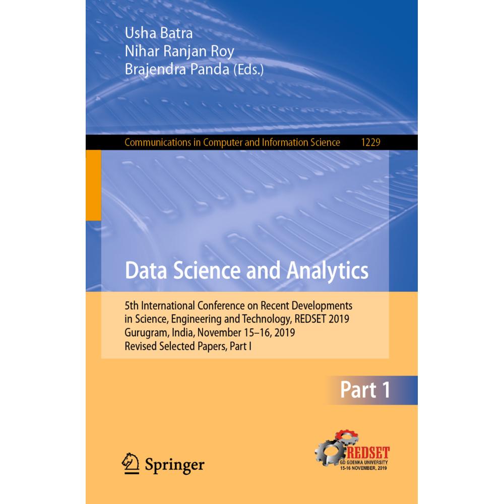 Data Science and Analytics, Fachbücher von Nihar Ranjan Roy, Usha Batra, Brajendra Panda