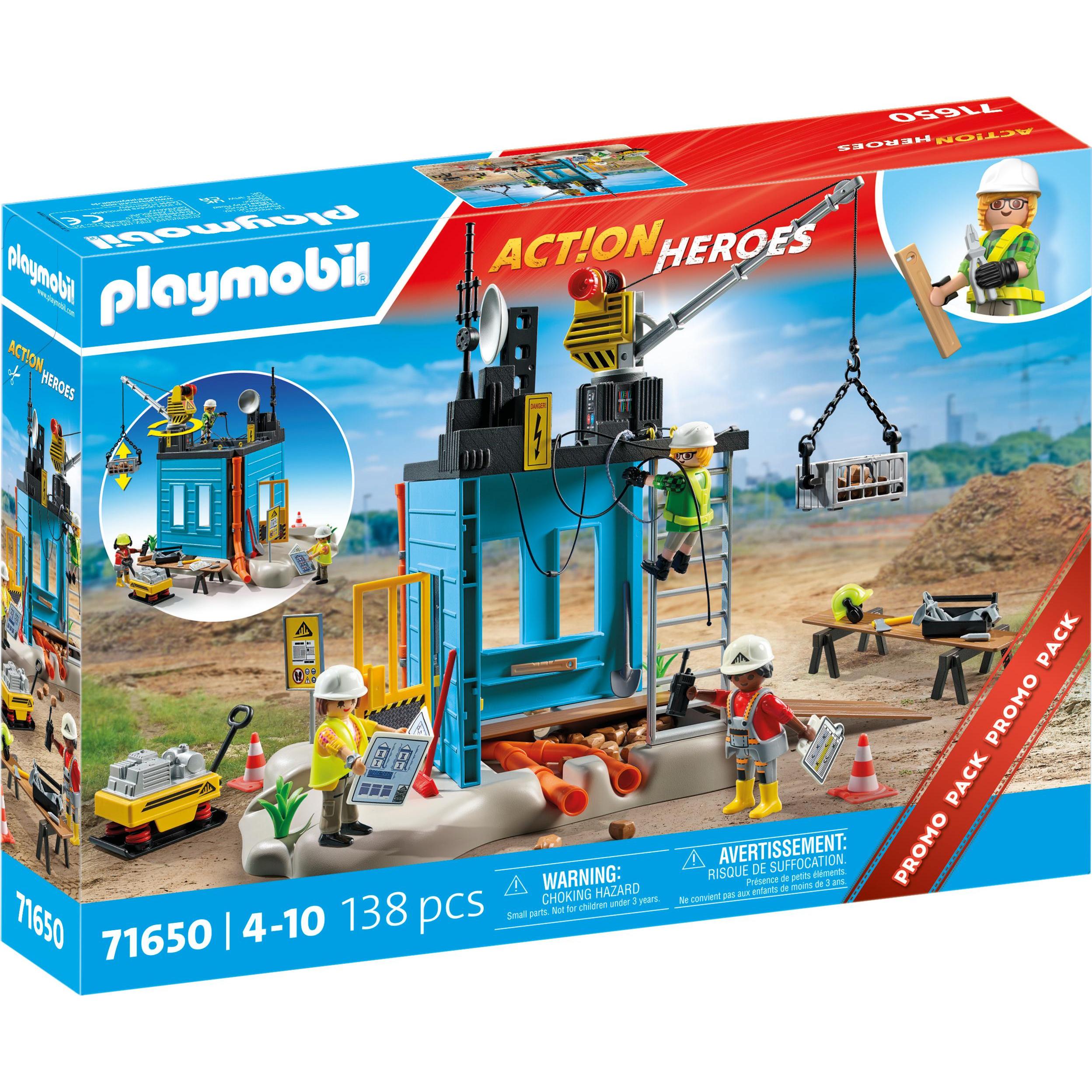 Thumbnail - Playmobil Baustelle (71650, Playmobil Action Heroes)