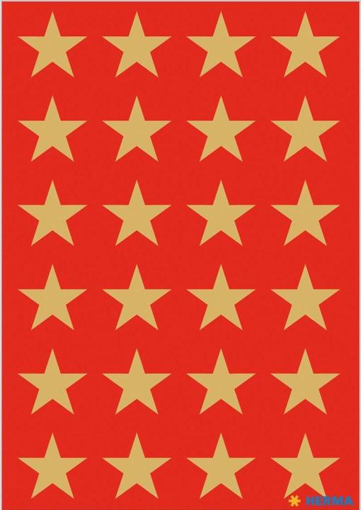 Actual product image HERMA Sticker stars