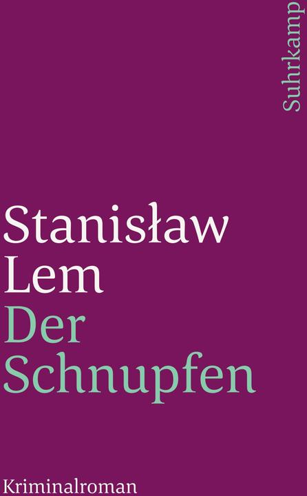 Produktbild Der Schnupfen (Deutsch, Klaus Staemmler, Stanisław Lem, 2006)
