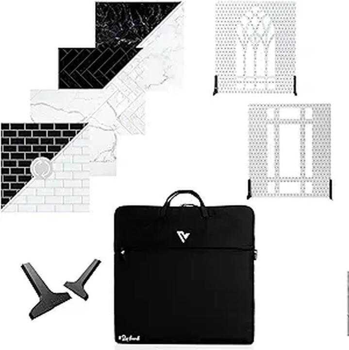 Actual product image V-Flat World Kitchen Kit (4X Duo Boards 24x24Ã‚â‚¬Â - 2 Shadow Boards Travel (008KIT1) (61 cm)