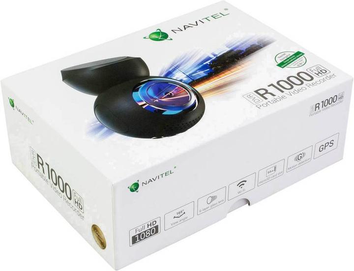 Produktbild Navitel R1000 (GPS-Empfänger, Eingebautes Display, Bluetooth, WLAN, Eingebaute Anzeige, Full HD)