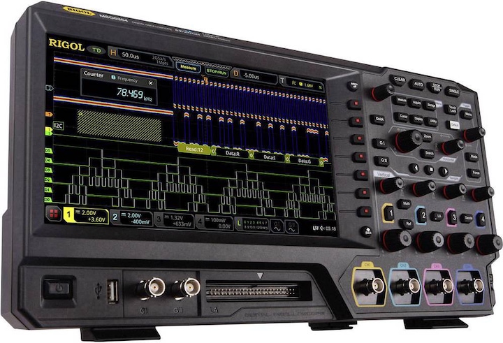 Netzkabel, Grundgerät, Kurzanleitung, Kalibrierzertifikat, Treiber, 4x Tastköpfe PVP2350 350 MHz