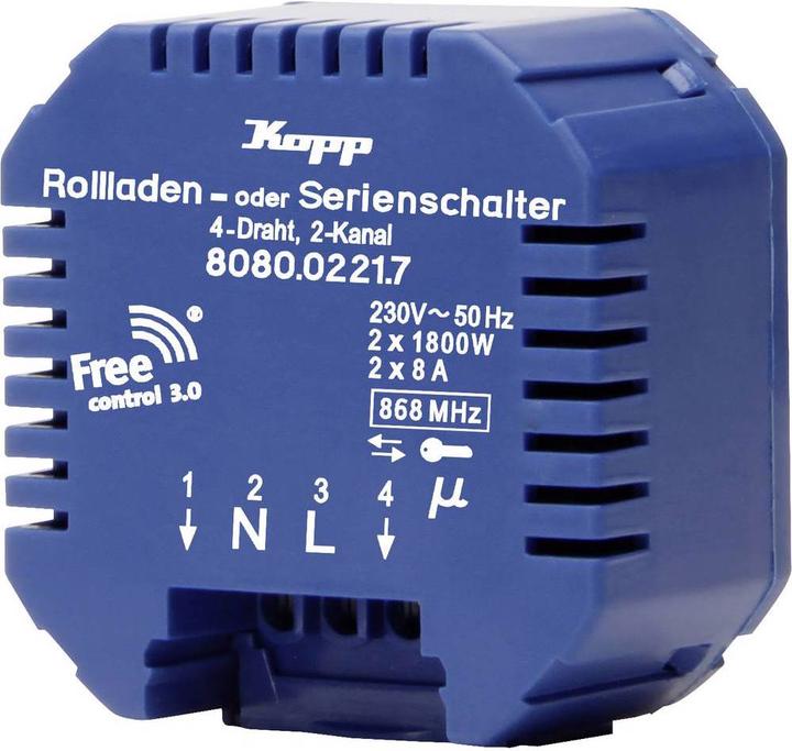 Kopp Empfänger Free Control 3.0 2 Kanal