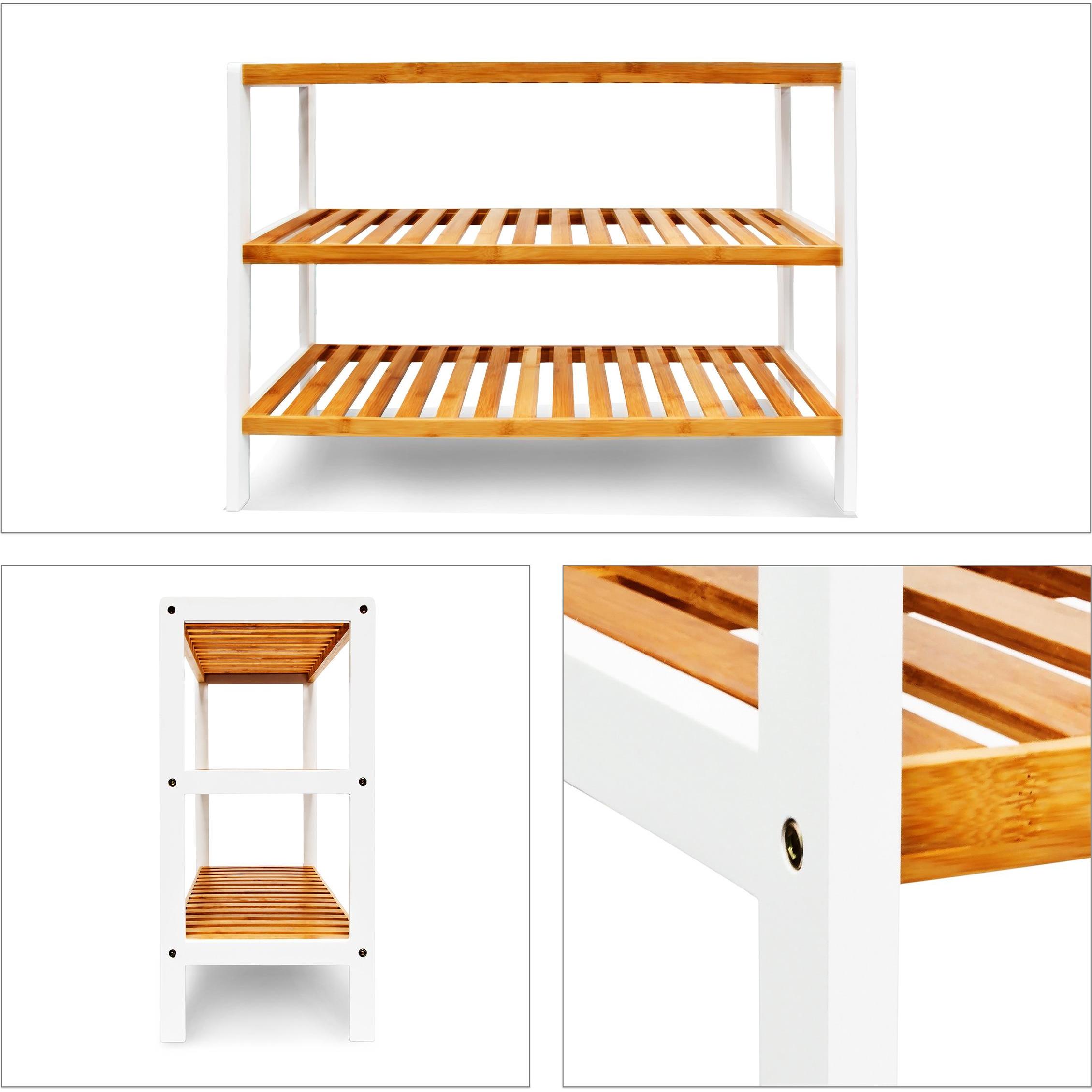 Thumbnail - Relaxdays, Schuhschrank, Baylee (70 x 24.5 x 54.5 cm)