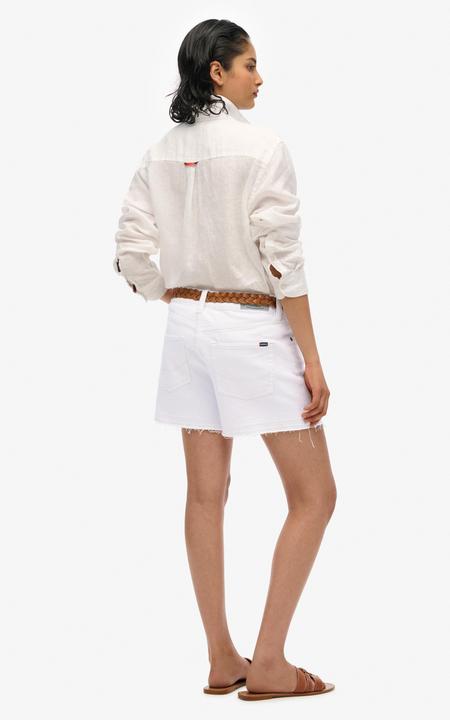 Image du produit Superdry Short effiloché à taille mi-haute (28)