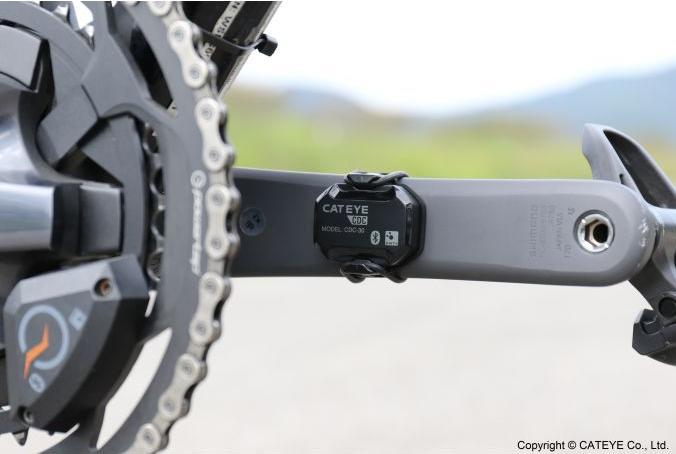 Actual product image CatEye Sensor all CCs with Bluetooth or ANT+ transmission