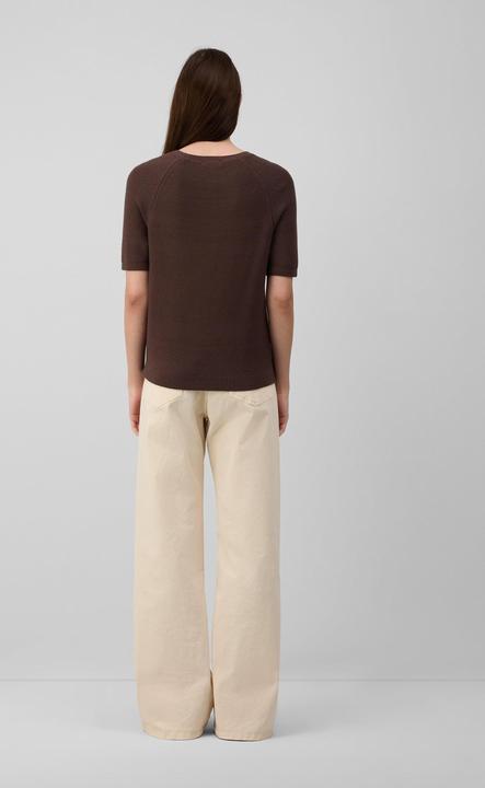 Produktbild S.Oliver Strickpullover Kurzarm-Strickpullover aus Baumwollmix (38)