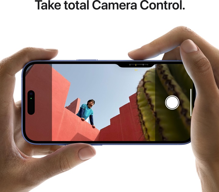 Productafbeelding Apple iPhone 16 (128 GB, Wit, 6.10", SIM + eSIM, 48 Mpx, 5G)