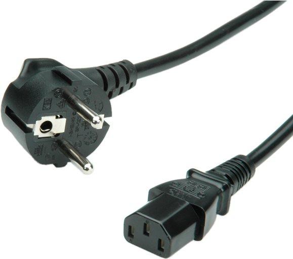 Produktbild Bachmann 351.167 0.5m Netzstecker Typ F C13-Koppler Schwarz Stromkabel (0.50 m)