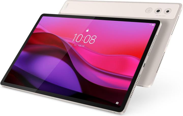 Produktbild Lenovo Yoga Tab PLUS 12,7" 16GB + 256GB - SEASHELL + Tab Pen Pro / 12,7" / 13MP+13+2MP / Android 14 (nur WLAN, 12.70", 256 GB, Seashell)