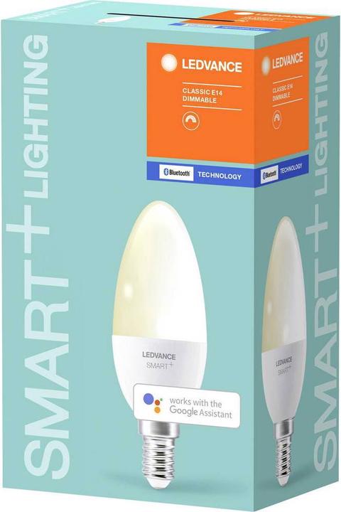 Actual product image Ledvance Smart Candle 40 (E14, 4.90 W, 470 lm, 1 x, F)