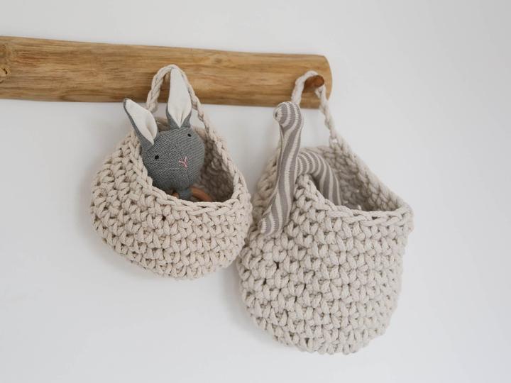 Actual product image Esmée Crochet basket (17 cm, 1x)