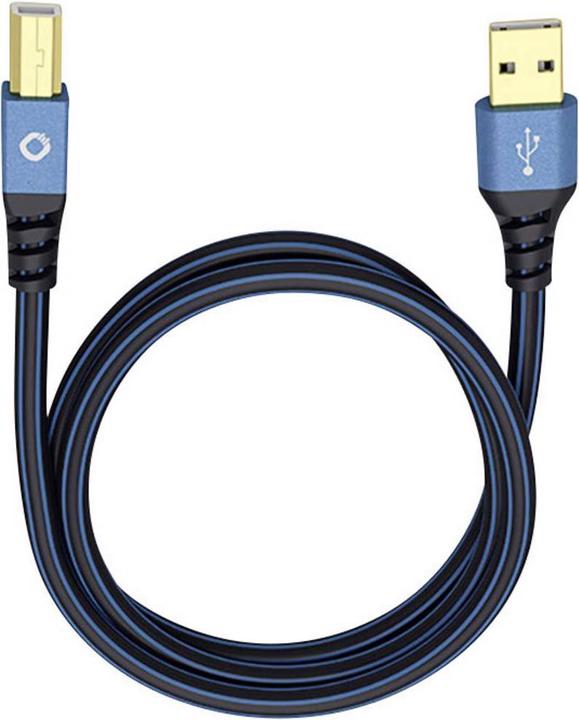 Image du produit Oehlbach USB A – USB B (1 m, USB 2.0, 2.50 W)