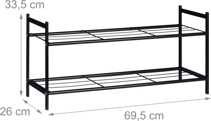 Actual product image Relaxdays Baylee (69.5 x 26 x 33.5 cm)
