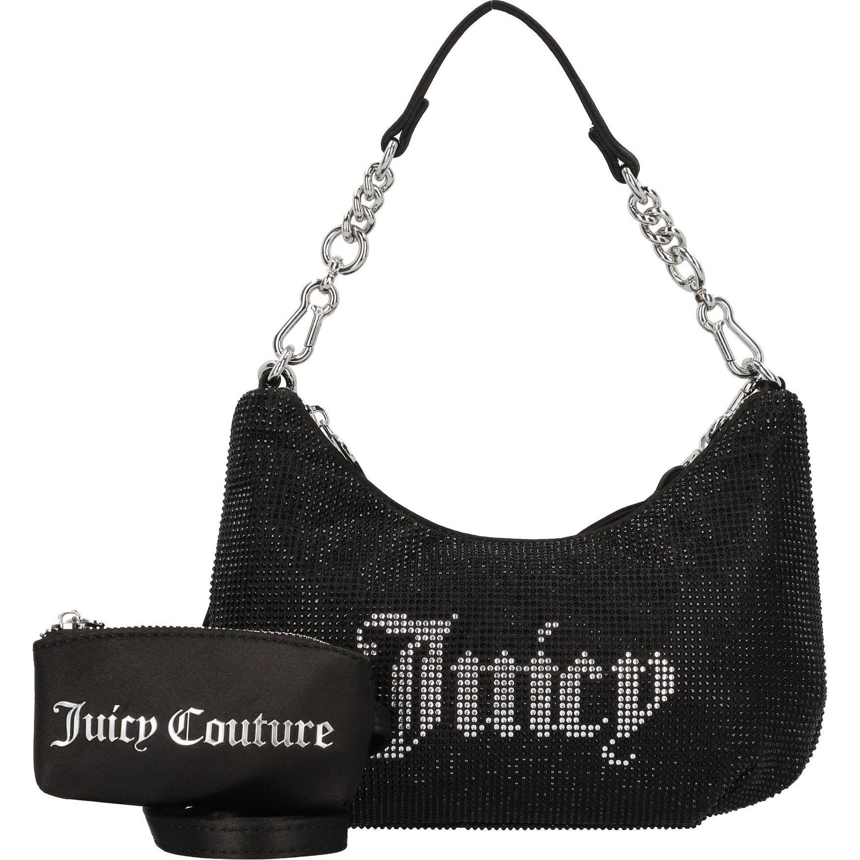 Juicy Couture, Handtasche, Hazel Schultertasche 25 cm, Schwarz