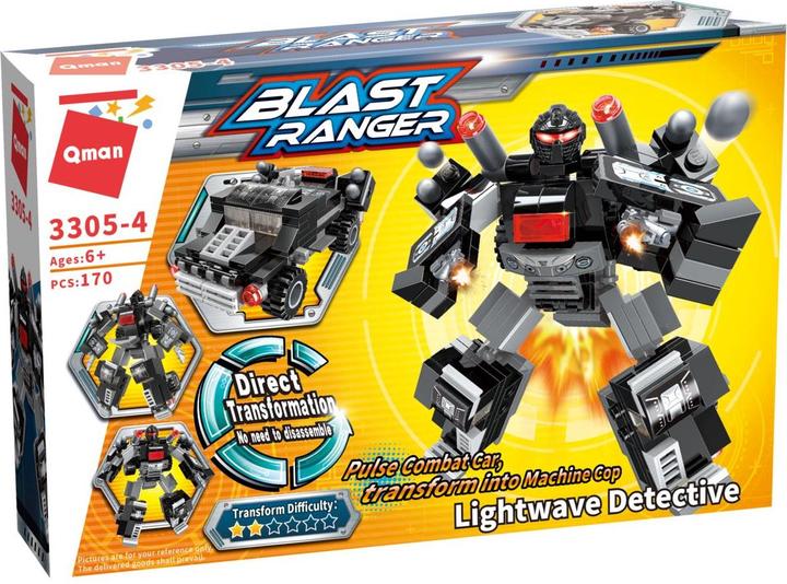 Produktbild Qman Blast Ranger 4er Set