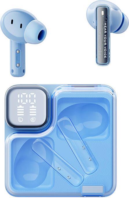 Actual product image QCY TWS MeloBuds Neo T31 Headphones (blue) (ANC, 24 h, Wireless)