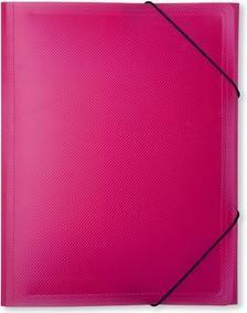 Actual product image B.N.T. Plastic folder bnt docusmart pink w/3 rattle (A4, 1 x)