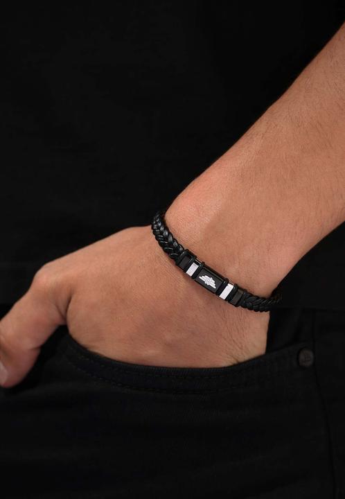 Immagine prodotto Police Wavebreaker (19 cm, Acciaio inossidabile, Cuoio)