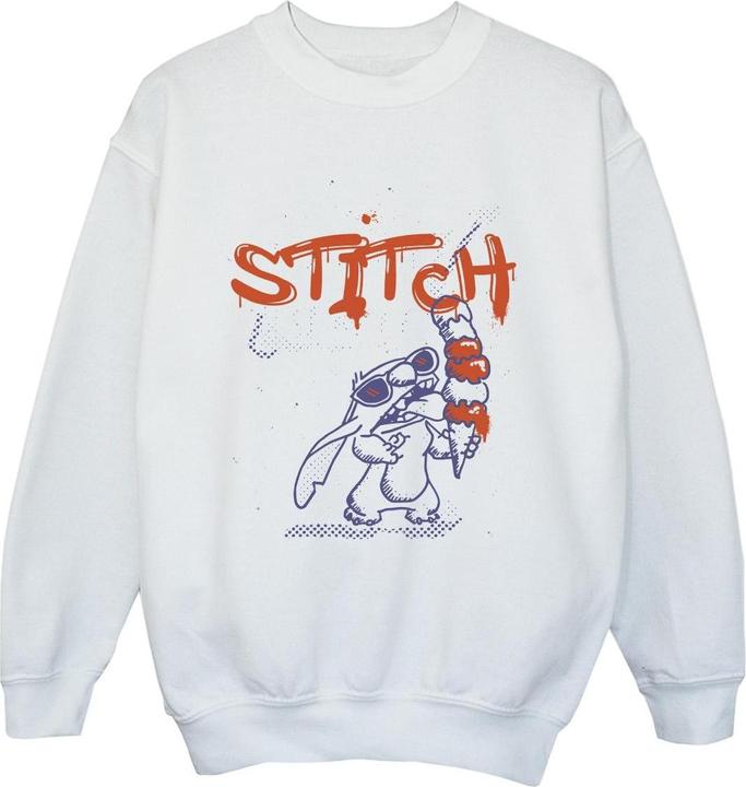 Actual product image Disney Boys Lilo & Stitch Ice Creams Sweatshirt (152, 158)