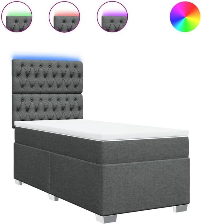 Actual product image vidaXL Boxspringbett (90 x 200 cm)