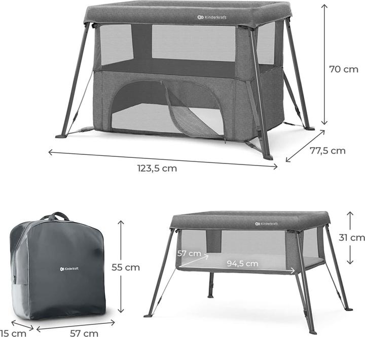 Actual product image KinderKraft Cami Grey