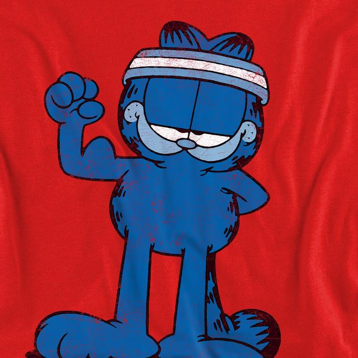 Actual product image Garfield Unisex Adult Got Gains Sweatshirt (L)