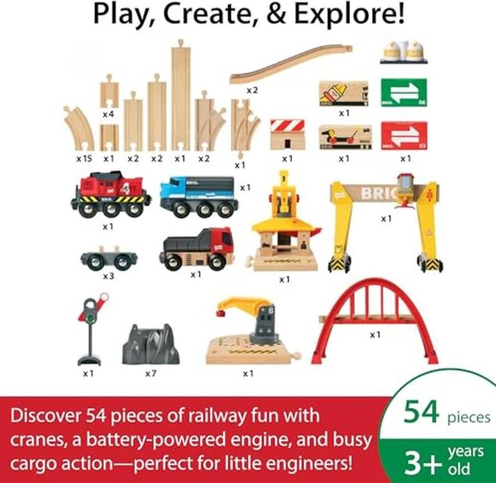 Image du produit Brio Ensemble de voies ferrées Railway Deluxe, 33097