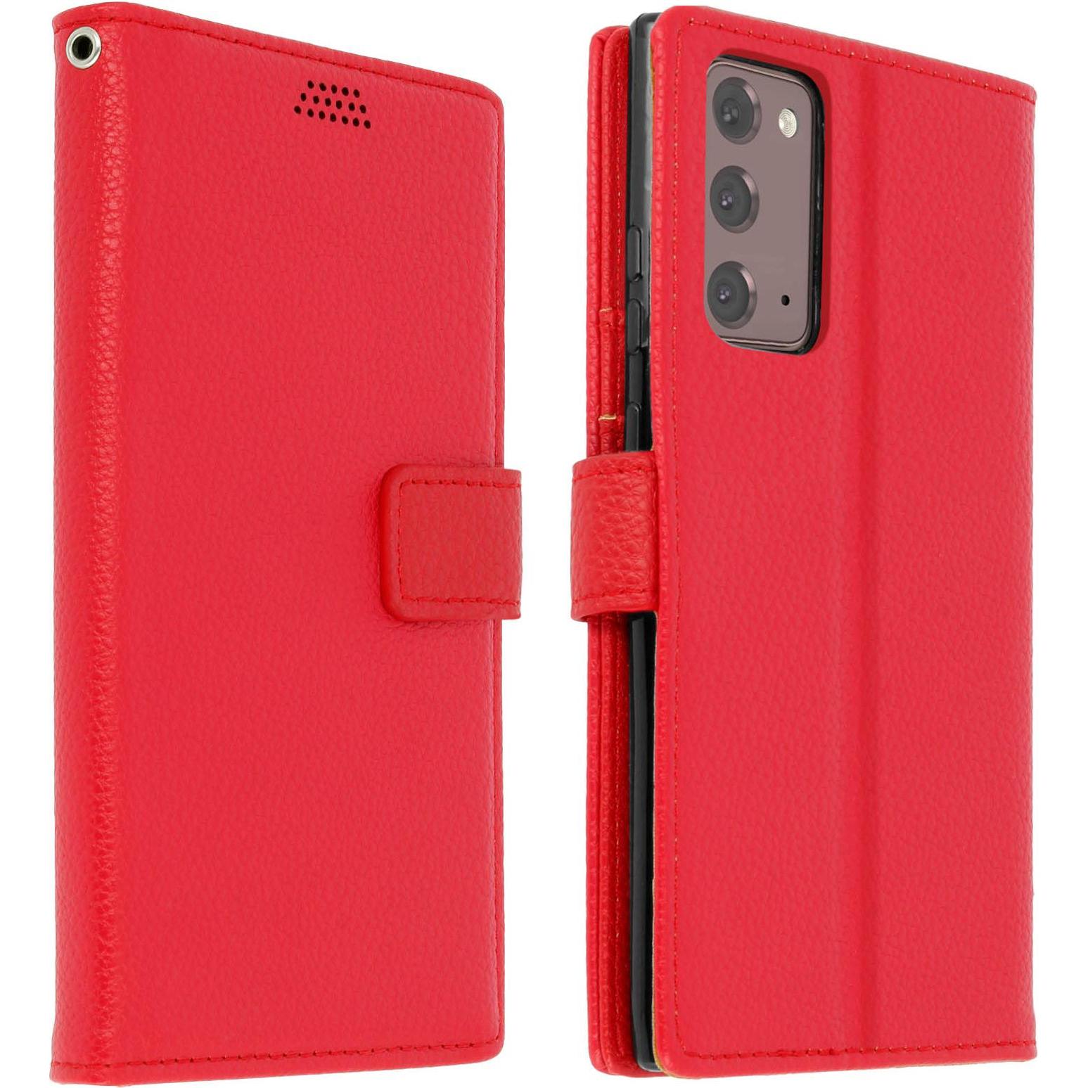 Avizar Lenny Series (Samsung Galaxy Note 20), Smartphone Hülle, Rot