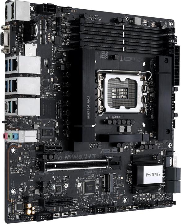 Actual product image ASUS PRO WS W680-ACE (LGA 1700, Intel W680, ATX)