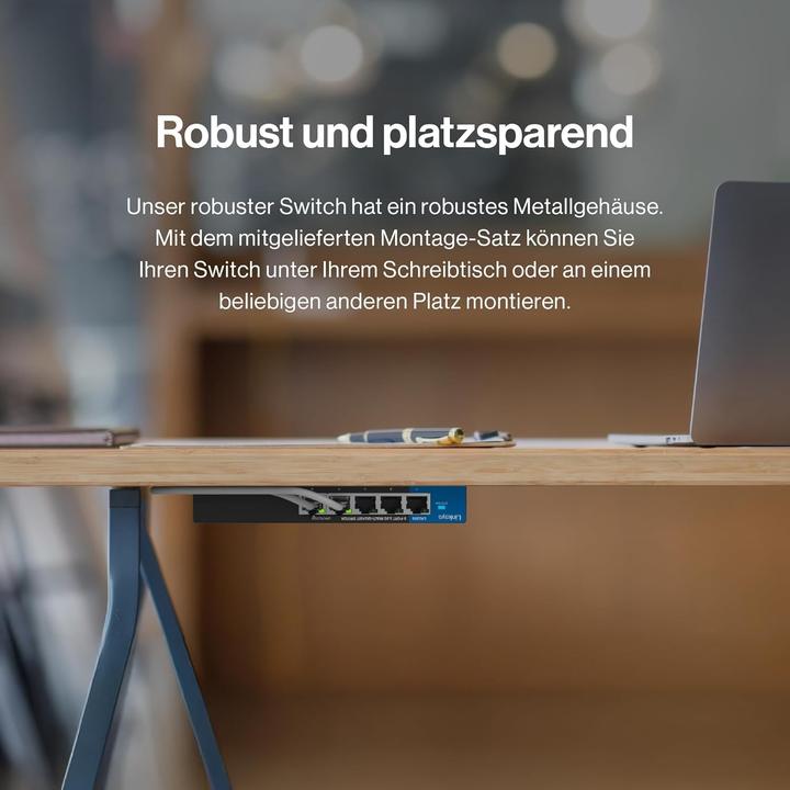 Produktbild Linksys Switch PoE Non Gestito Multi-Gig 2.5G a 5 Porte (5 Ports)