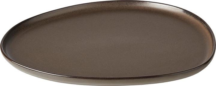 Actual product image RAW Metallic Brown - Organic dinner plate - 1 pcs (15549) (1 x)